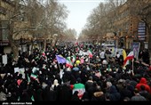 راهپیمایی 22 بهمن در همدان