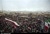 راهپیمایی 22 بهمن در همدان