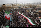 راهپیمایی 22 بهمن در همدان