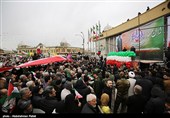 راهپیمایی 22 بهمن در همدان
