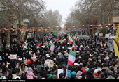 راهپیمایی 22 بهمن در همدان
