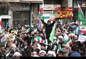 راهپیمایی 22 بهمن در قم