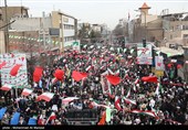 راهپیمایی 22 بهمن در قم