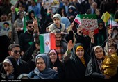 راهپیمایی 22 بهمن در شیراز