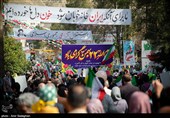 راهپیمایی 22 بهمن در شیراز