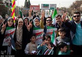 راهپیمایی 22 بهمن در شیراز