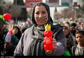 راهپیمایی 22 بهمن در شیراز