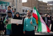 راهپیمایی 22 بهمن در شیراز