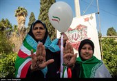 راهپیمایی 22 بهمن در شیراز