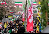 حضور رئیس مجلس در راهپیمایی یوم‌الله 22 بهمن - تهران