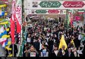 حضور رئیس مجلس در راهپیمایی یوم‌الله 22 بهمن - تهران
