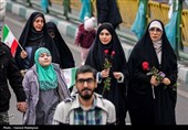 حضور رئیس مجلس در راهپیمایی یوم‌الله 22 بهمن - تهران