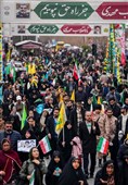 حضور رئیس مجلس در راهپیمایی یوم‌الله 22 بهمن - تهران