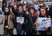 حضور رئیس مجلس در راهپیمایی یوم‌الله 22 بهمن - تهران