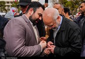 حضور رئیس مجلس در راهپیمایی یوم‌الله 22 بهمن - تهران