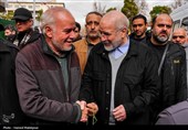حضور رئیس مجلس در راهپیمایی یوم‌الله 22 بهمن - تهران