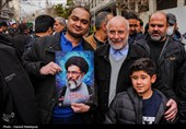 حضور رئیس مجلس در راهپیمایی یوم‌الله 22 بهمن - تهران