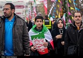 حضور رئیس مجلس در راهپیمایی یوم‌الله 22 بهمن - تهران