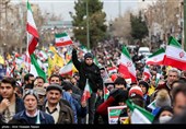 راهپیمایی 22 بهمن در قزوین