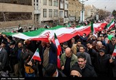 راهپیمایی 22 بهمن در قزوین