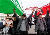 راهپیمایی 22 بهمن در قزوین