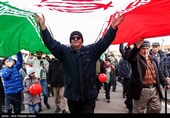راهپیمایی 22 بهمن در قزوین
