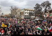 راهپیمایی 22 بهمن در قزوین