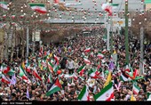 راهپیمایی 22 بهمن در قزوین