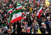 راهپیمایی 22 بهمن در قزوین