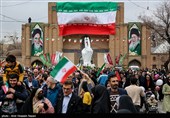 راهپیمایی 22 بهمن در قزوین