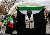 راهپیمایی 22 بهمن در قزوین