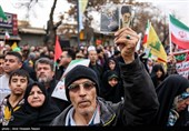 راهپیمایی 22 بهمن در قزوین