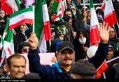 راهپیمایی 22 بهمن در قزوین