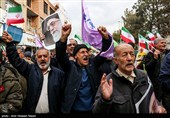 راهپیمایی 22 بهمن در قزوین
