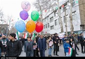 راهپیمایی 22 بهمن در خرم آباد