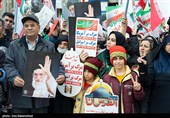 راهپیمایی 22 بهمن در خرم آباد