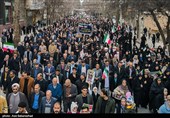 راهپیمایی 22 بهمن در خرم آباد