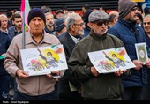 راهپیمایی 22 بهمن در رودسر - گیلان