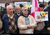 راهپیمایی 22 بهمن در رودسر - گیلان
