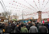 راهپیمایی 22 بهمن در رودسر - گیلان