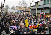 راهپیمایی 22 بهمن در رودسر - گیلان