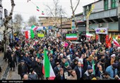 راهپیمایی 22 بهمن در رودسر - گیلان