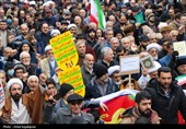 راهپیمایی 22 بهمن در رودسر - گیلان