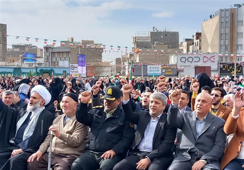 اخبار اسلامشهر , راهپیمایی 22 بهمن , دهه فجر انقلاب اسلامی , راهپیمایی ,