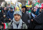 راهپیمایی 22 بهمن در اردبیل