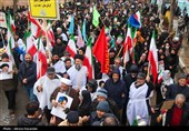 راهپیمایی 22 بهمن در اردبیل