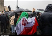 راهپیمایی 22 بهمن در تبریز