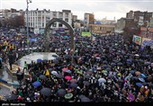 راهپیمایی 22 بهمن در تبریز