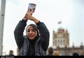 راهپیمایی 22 بهمن در تبریز
