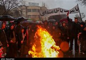 راهپیمایی 22 بهمن در تبریز